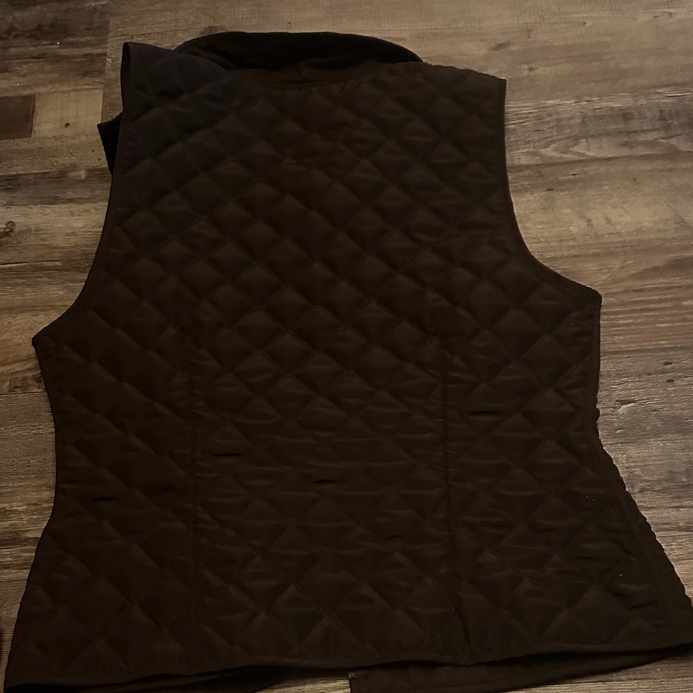 ACB Chocolate Brown Quilted Vest - Picture 4 of 7